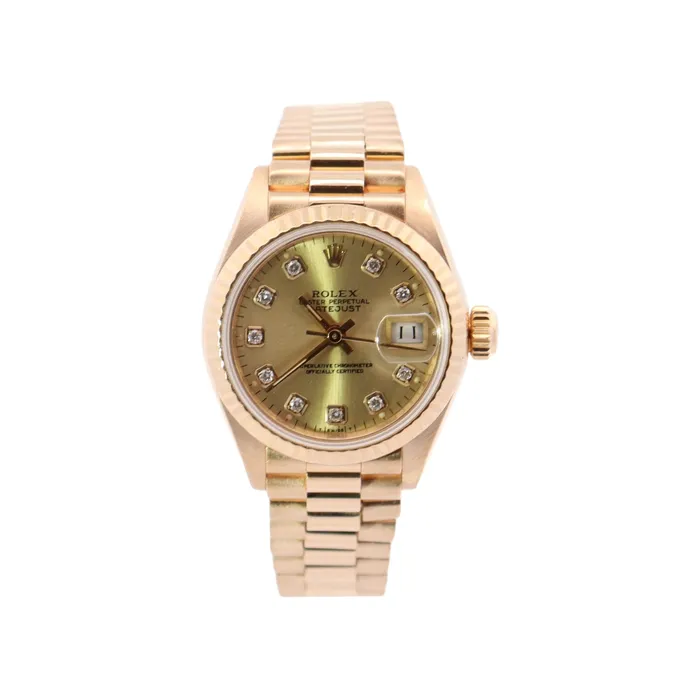 Rolex Datejust 26mm Champagne Dial Watch Ref 69178 Happy Jewelers Watches Rolex Datejust 26mm Champagne Dial Watch Ref 69178 Happy Jewelers Watches