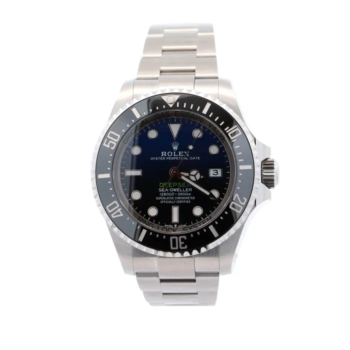 Rolex SeaDweller 44mm BlueBlack Dial Watch Ref 116660 Happy Jewelers Watches Rolex SeaDweller 44mm BlueBlack Dial Watch Ref 116660 Happy Jewelers Watches