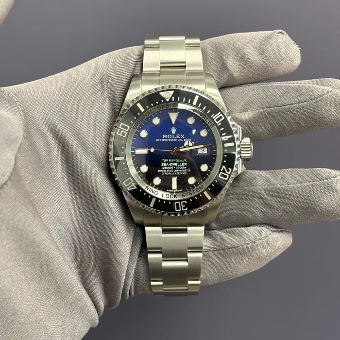 Rolex SeaDweller 44mm BlueBlack Dial Watch Ref 116660 Happy Jewelers Watches Rolex SeaDweller 44mm BlueBlack Dial Watch Ref 116660 Happy Jewelers Watches