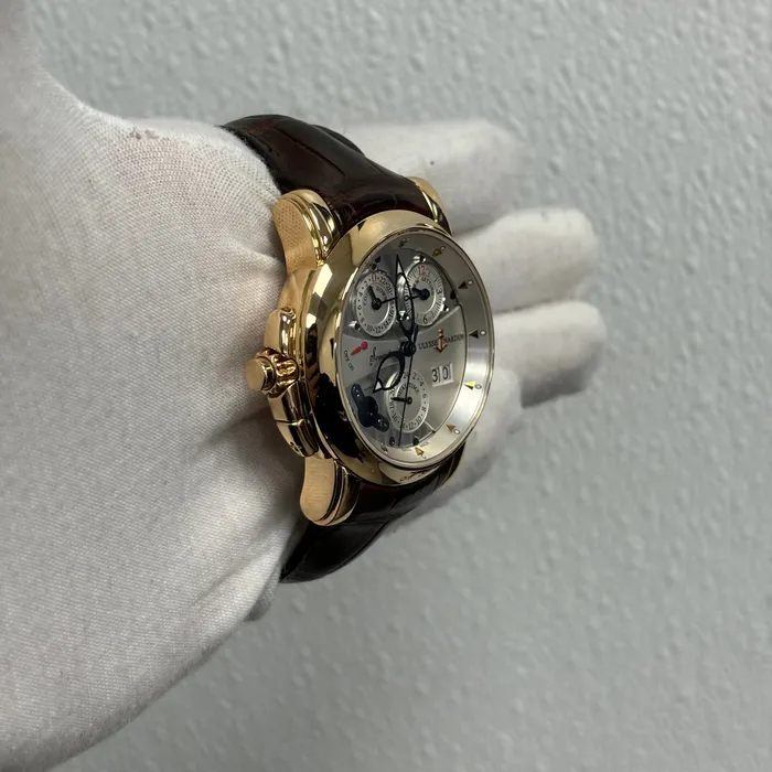 Ulysse Nardin Sonata 42mm Silver Dial Watch Ref 67688 HJ Watches Ulysse Nardin Sonata 42mm Silver Dial Watch Ref 67688 HJ Watches