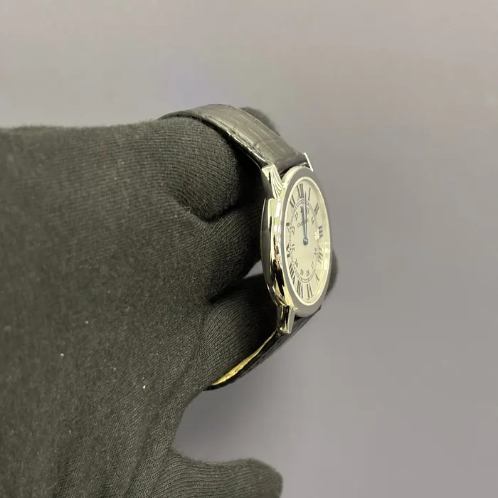 Watches Happy Jewelers Cartier Ronde 36mm Silver Dial Watch Ref W6700255 Watches Happy Jewelers Cartier Ronde 36mm Silver Dial Watch Ref W6700255