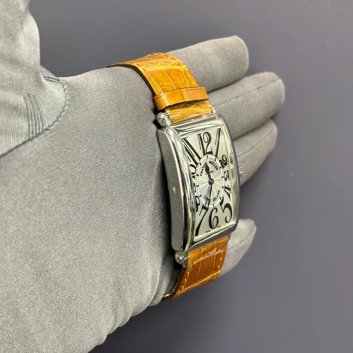 Watches Happy Jewelers Franck Muller Long Island 31mm White Dial Watch Ref 1000 SC Watches Happy Jewelers Franck Muller Long Island 31mm White Dial Watch Ref 1000 SC