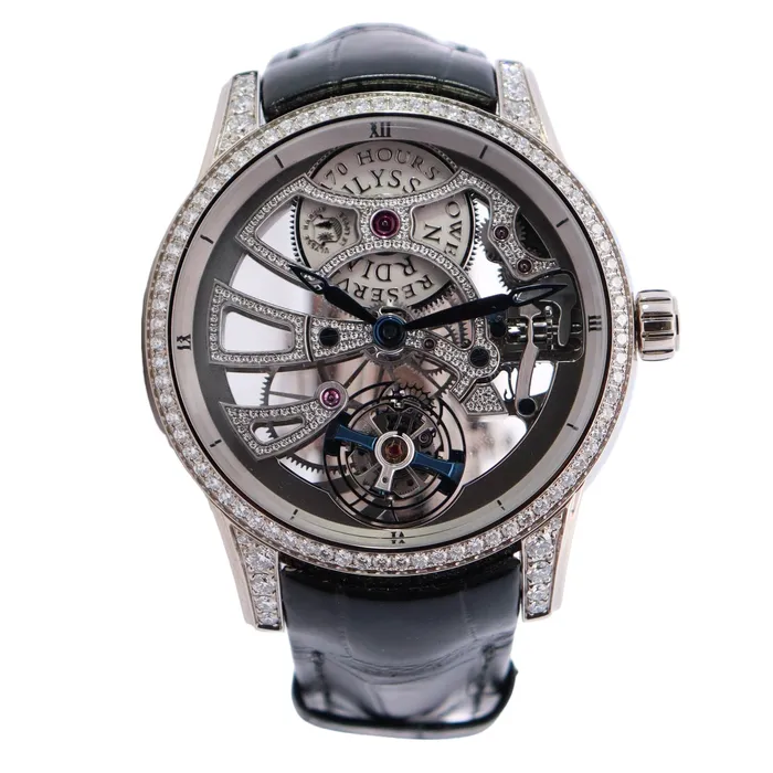 Watches Happy Jewelers Harry Winston Classic 44mm Skeleton Dial Watch Ref 1700129BC Watches Happy Jewelers Harry Winston Classic 44mm Skeleton Dial Watch Ref 1700129BC