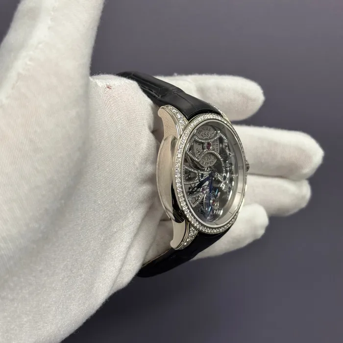 Watches Happy Jewelers Harry Winston Classic 44mm Skeleton Dial Watch Ref 1700129BC Watches Happy Jewelers Harry Winston Classic 44mm Skeleton Dial Watch Ref 1700129BC