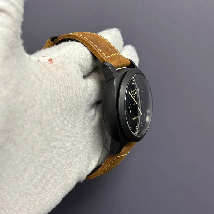 Watches Happy Jewelers Panerai Luminor 44mm Black Dial Watch Ref PAM00441 Watches Happy Jewelers Panerai Luminor 44mm Black Dial Watch Ref PAM00441