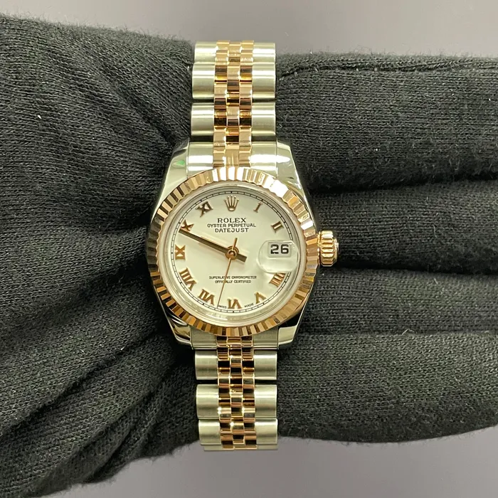 Watches Happy Jewelers Rolex Datejust 26mm White Dial Watch Ref 179171 Watches Happy Jewelers Rolex Datejust 26mm White Dial Watch Ref 179171