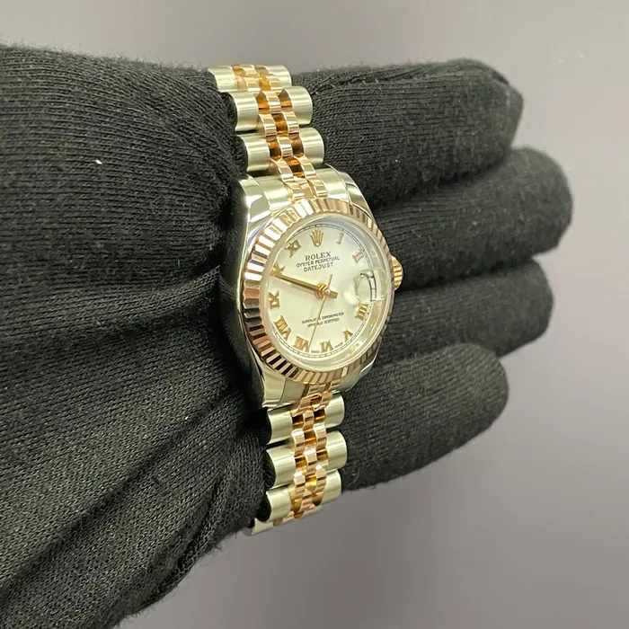 Watches Happy Jewelers Rolex Datejust 26mm White Dial Watch Ref 179171 Watches Happy Jewelers Rolex Datejust 26mm White Dial Watch Ref 179171