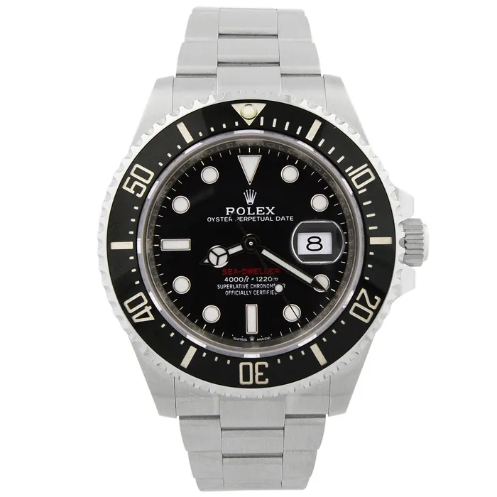 Watches Happy Jewelers Rolex SeaDweller 43mm Black Dial Watch Ref 126600