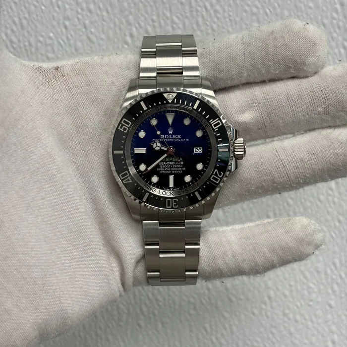 Watches Happy Jewelers Rolex SeaDweller 44mm BlackBlue Dial Watch Ref 126660 Watches Happy Jewelers Rolex SeaDweller 44mm BlackBlue Dial Watch Ref 126660