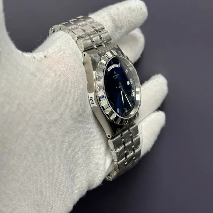 Watches Happy Jewelers Tudor Royal 41mm Blue Dial Watch Ref 28600 Watches Happy Jewelers Tudor Royal 41mm Blue Dial Watch Ref 28600