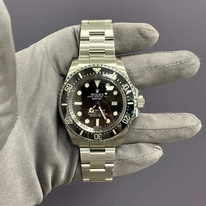 Watches Rolex SeaDweller 44mm Black Dial Watch Ref 116660 Happy Jewelers Watches Rolex SeaDweller 44mm Black Dial Watch Ref 116660 Happy Jewelers