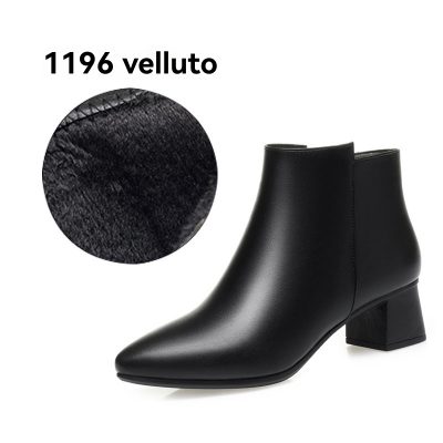 Stivaletti Neri Con Tacco Alocco 2Y20615  | Stivaletti Donna Donna Donna